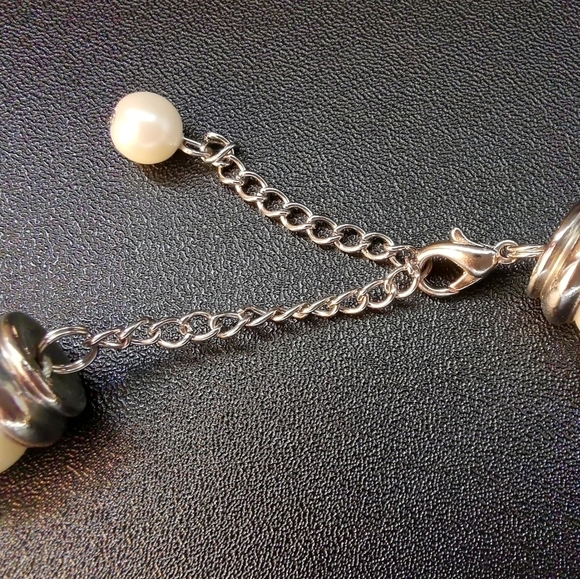 Host PICK NWT Large Glass Pearl choker necklace - Picture 5 of 14